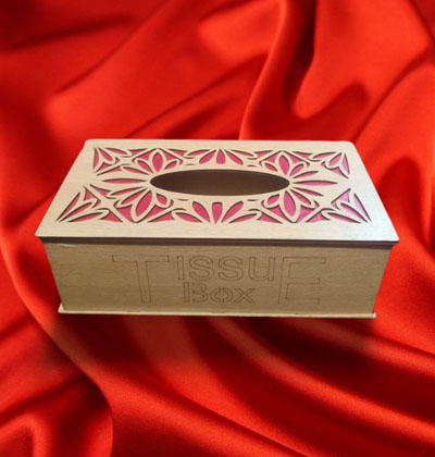 Wooden Tissue Box Facial Tissue Hold